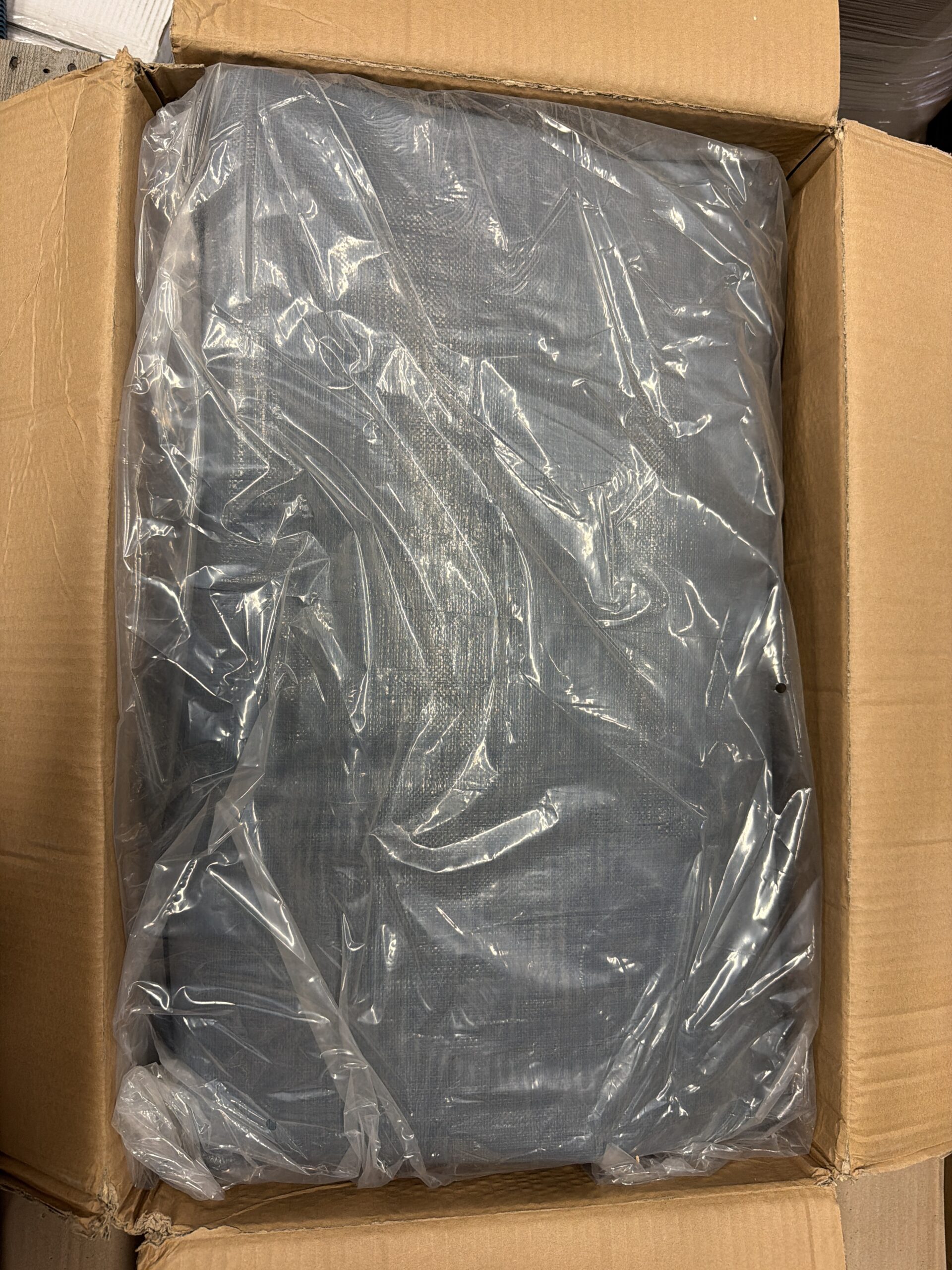 Sojag winter cover for gazebos in grey with waterproof and vented panels