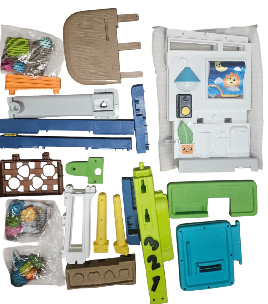 Fisher-Price baby toddler learning toy in vibrant multicolour with smart stages