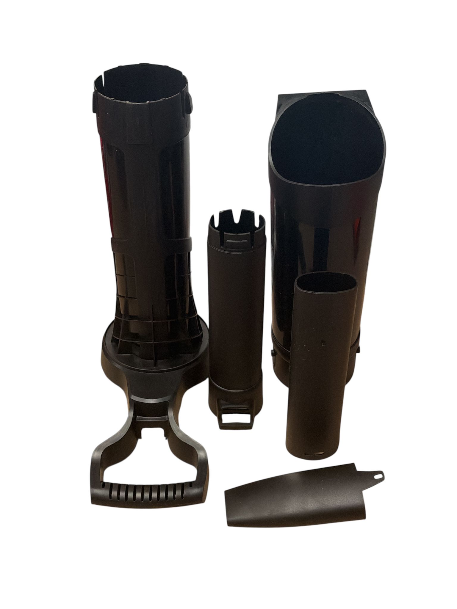 BLACK+DECKER leaf blower vacuum in black backpack style