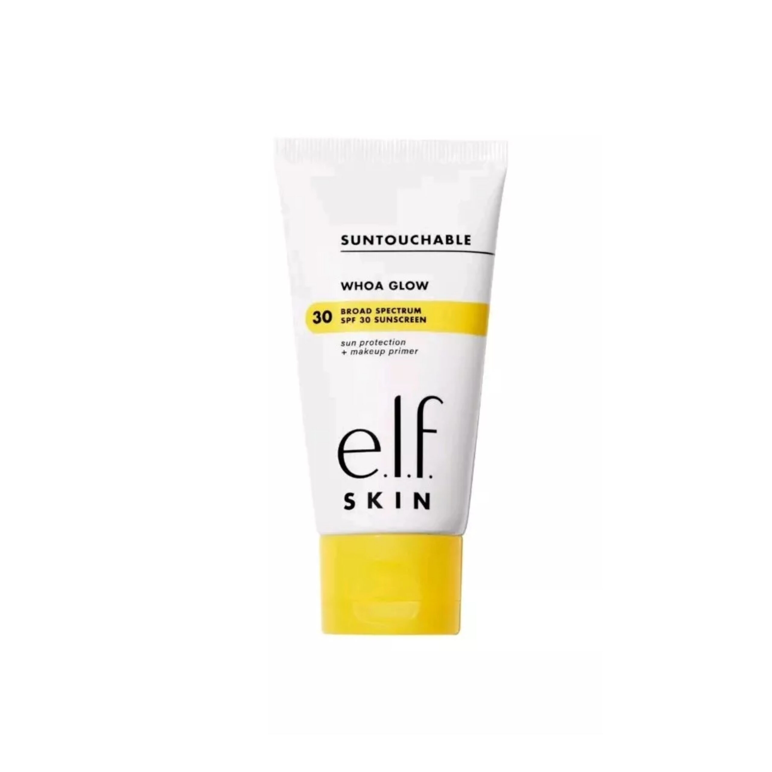 e.l.f. Store face sunscreen primer with SPF 30 in natural shimmer finish