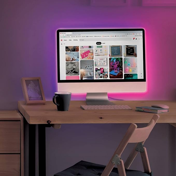 West & Arrow led flexible strip rope light with ombre colours in flexible design