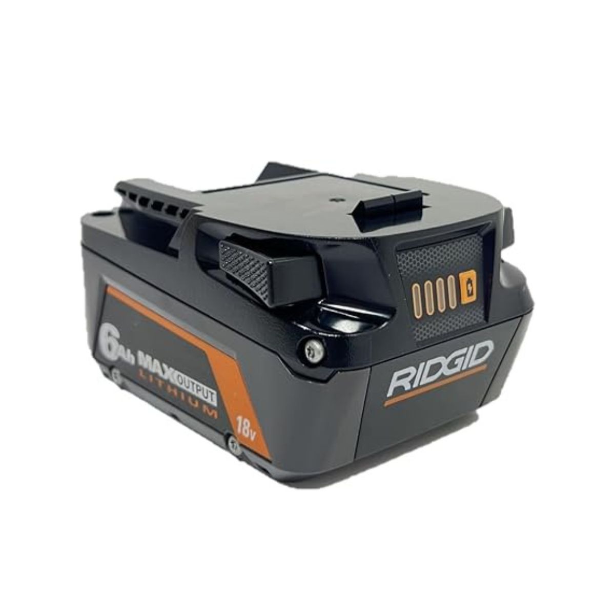 Lithium Ion Battery - Ridgid18V 9.0Ah Ridgid18V lithium ion battery in professional product photography