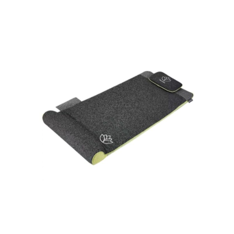 Homedics body flex stretch mat in gray with remote control