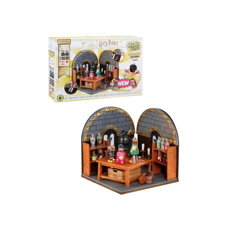 Mga'S mini potions class with detailed resin pieces