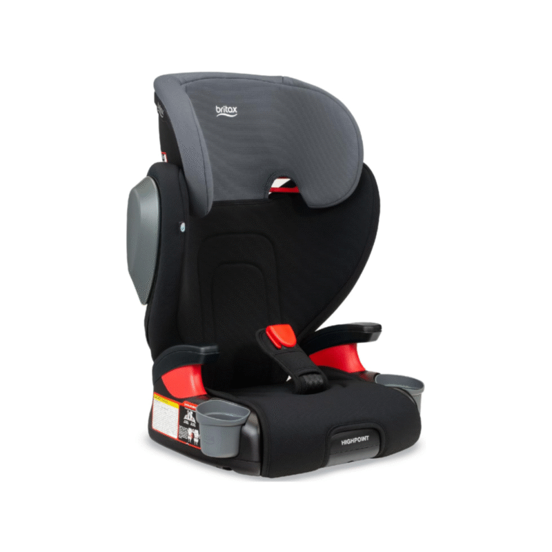 Britax backless belt-positioning booster seat in safewash black ombre