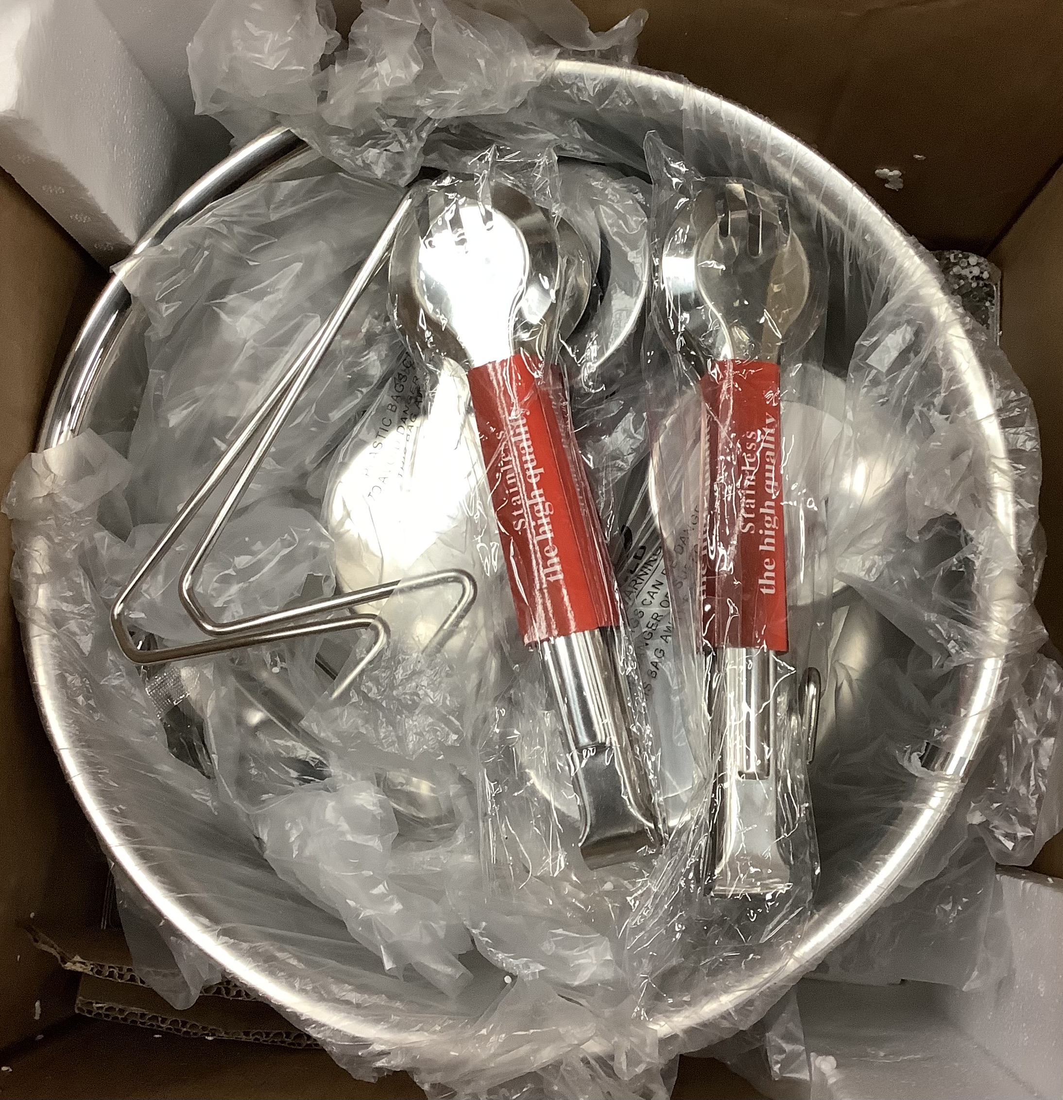 VEVOR chafing dish buffet set stainless steel with 5 qt capacity and folding stand