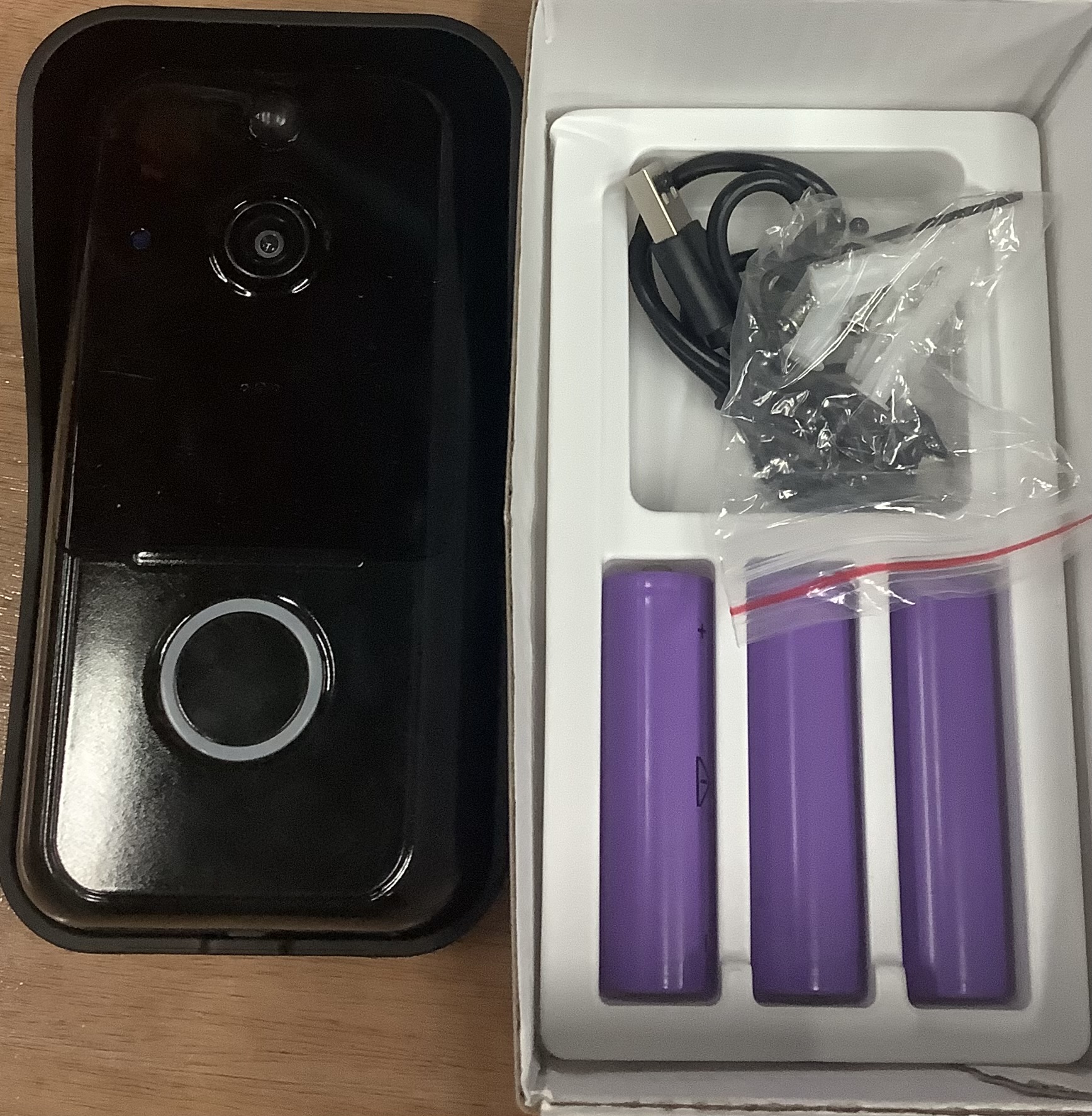 KALOGL smart video doorbell with HD camera and night vision