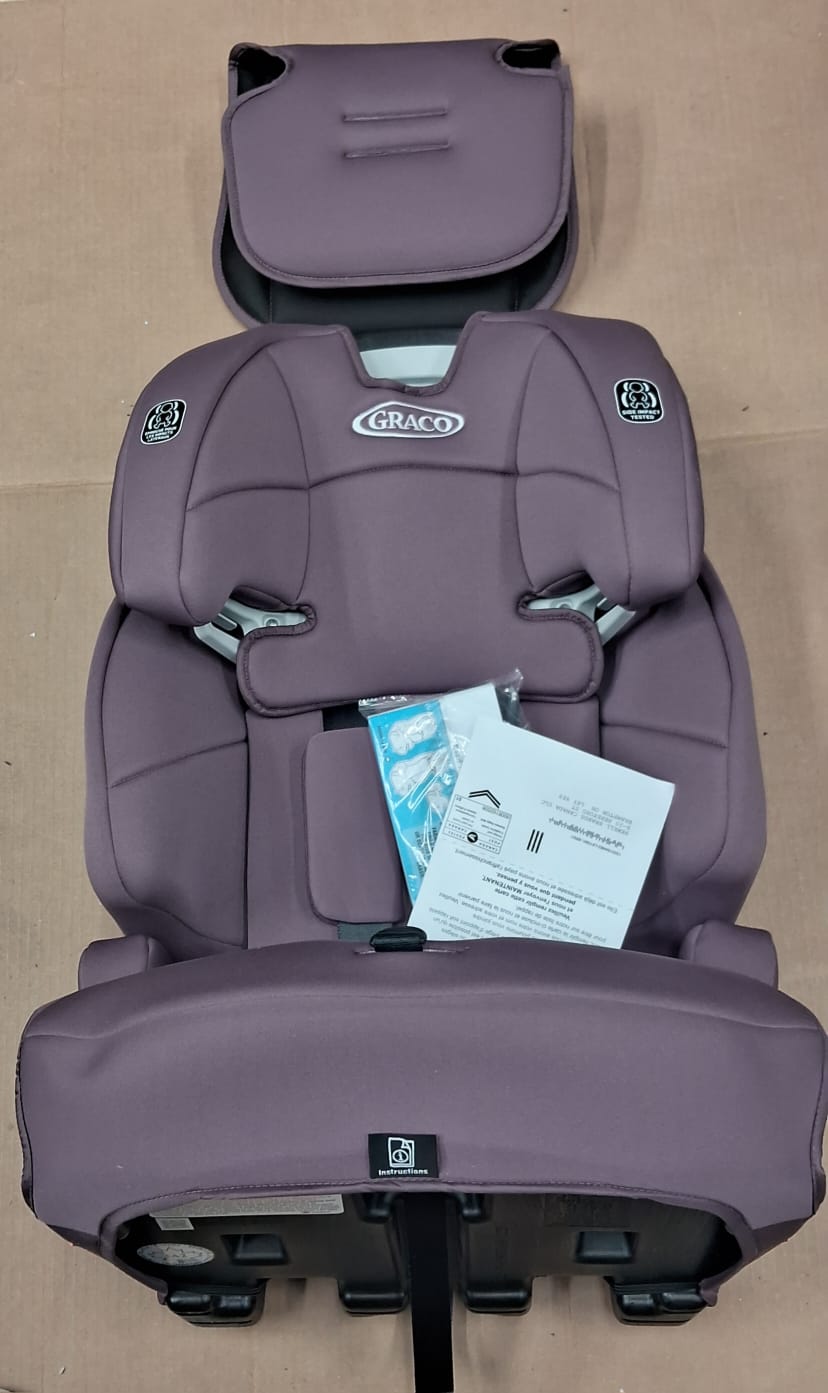 Graco harness booster seat in sleek Eloise design