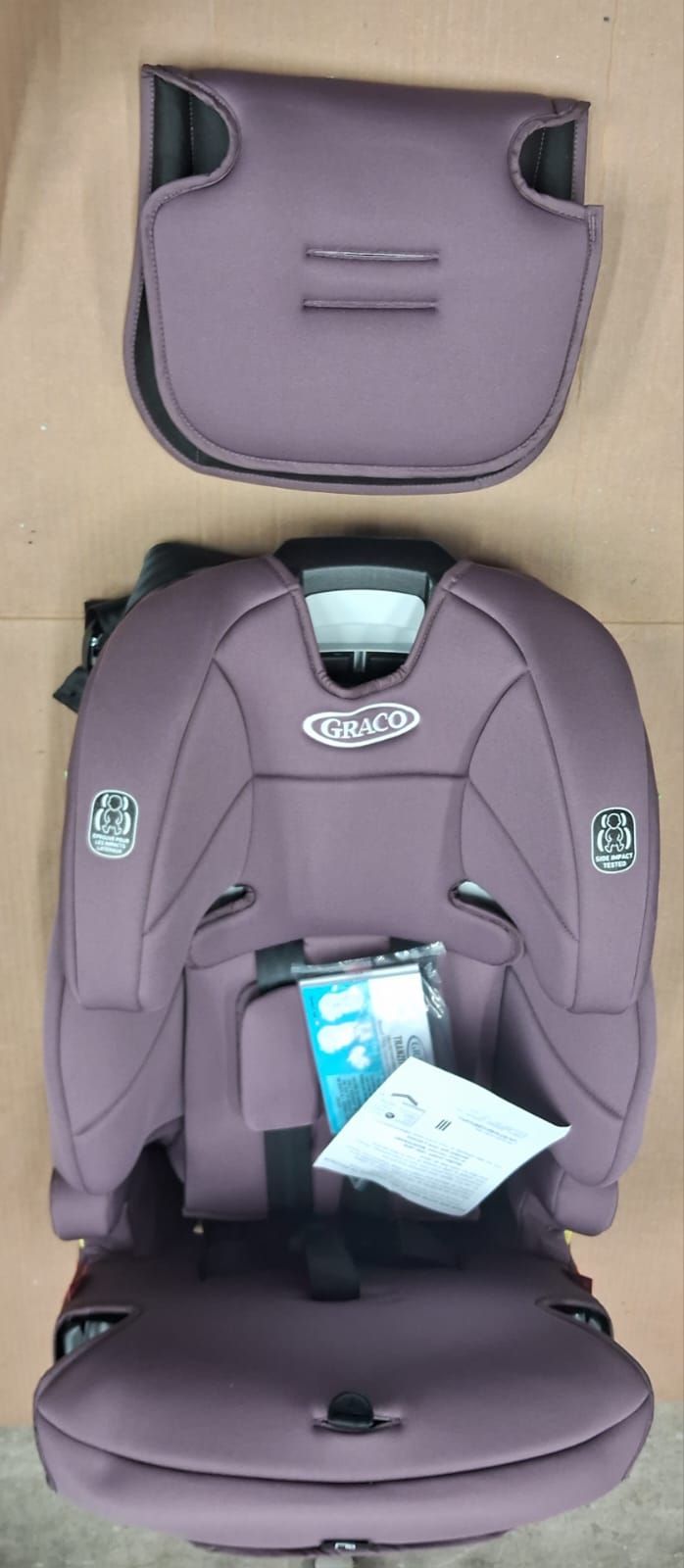 Graco harness booster seat in sleek Eloise design