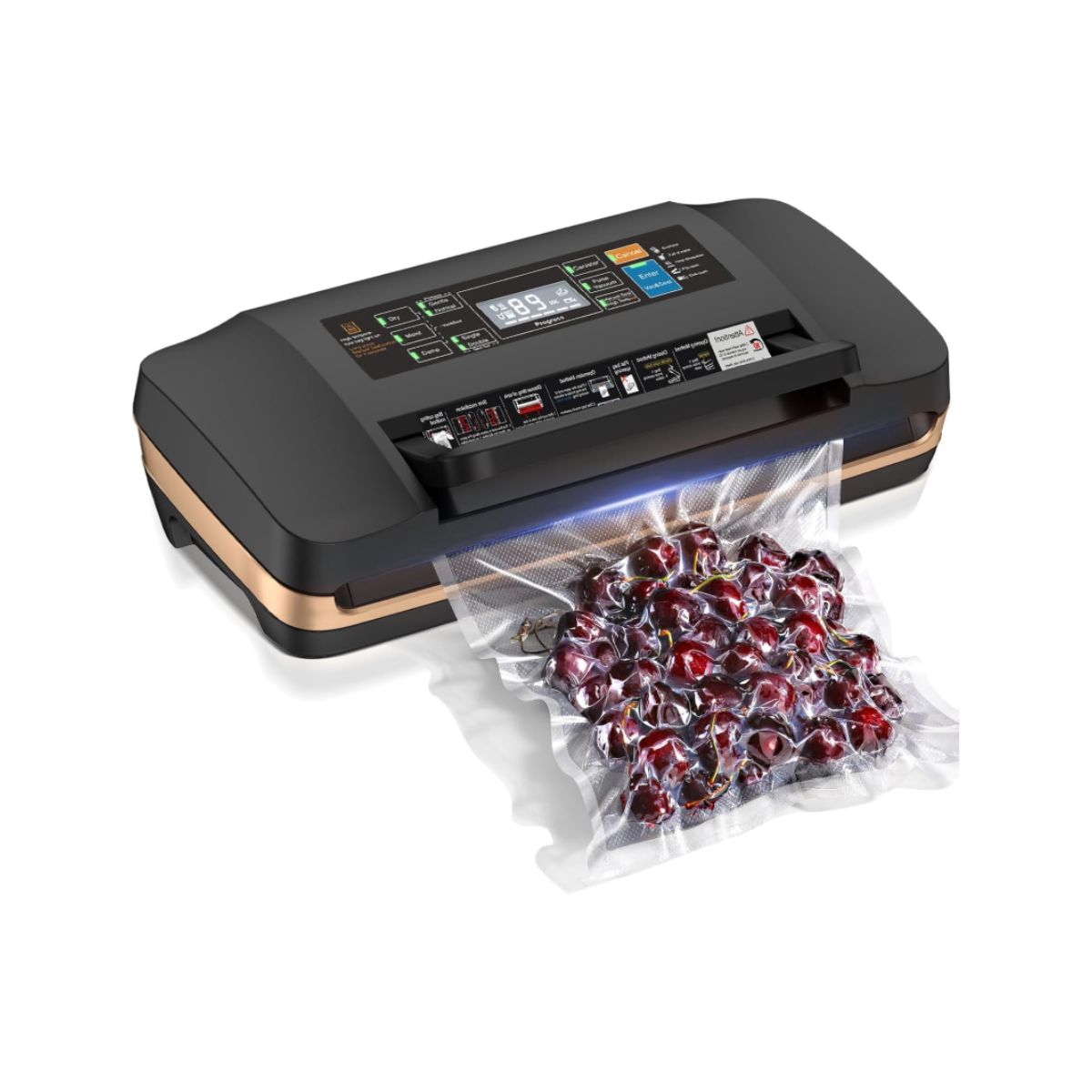 Vacuum Sealer Machine - QIQIAOB Commercial Automatic QIQIAOB vacuum sealer machine in commercial full automatic easy-lock design