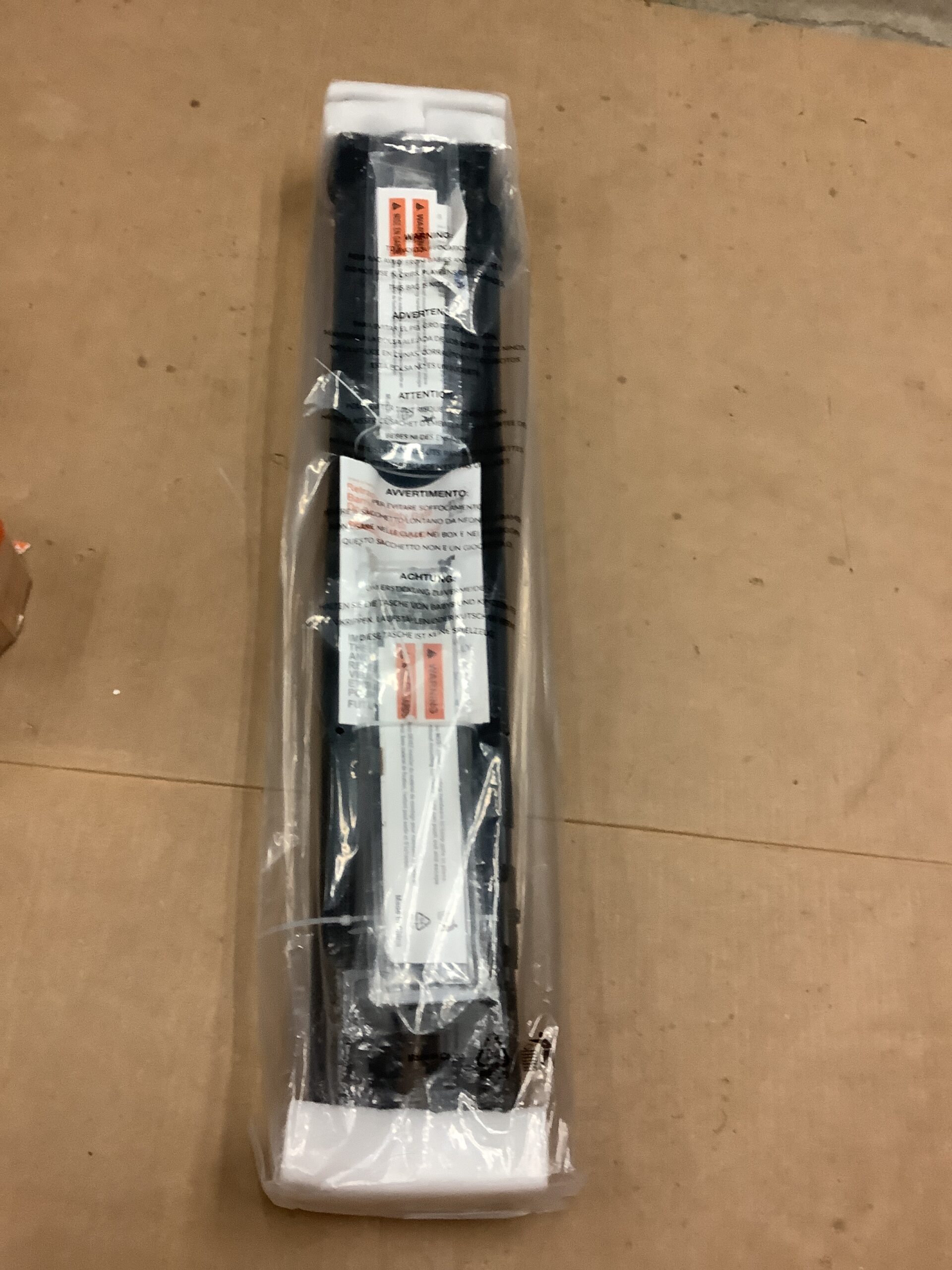 2 retractable baby gate in black mesh with easy locking feature