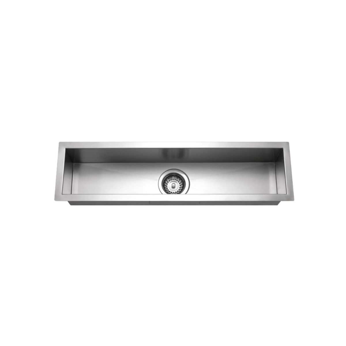 Undermount Stainless Steel Sink - Houzer Contempo 30x6.5 Inch Houzer undermount stainless steel sink in sleek stainless finish