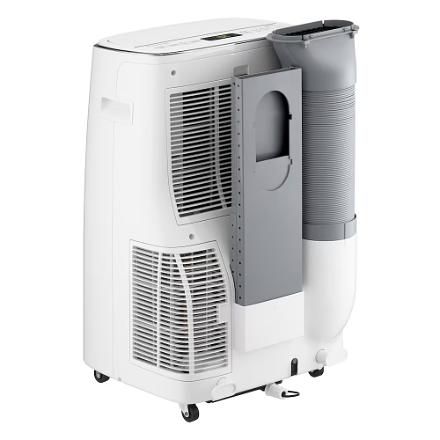 Lg portable air conditioner in white finish with smart Wi-Fi