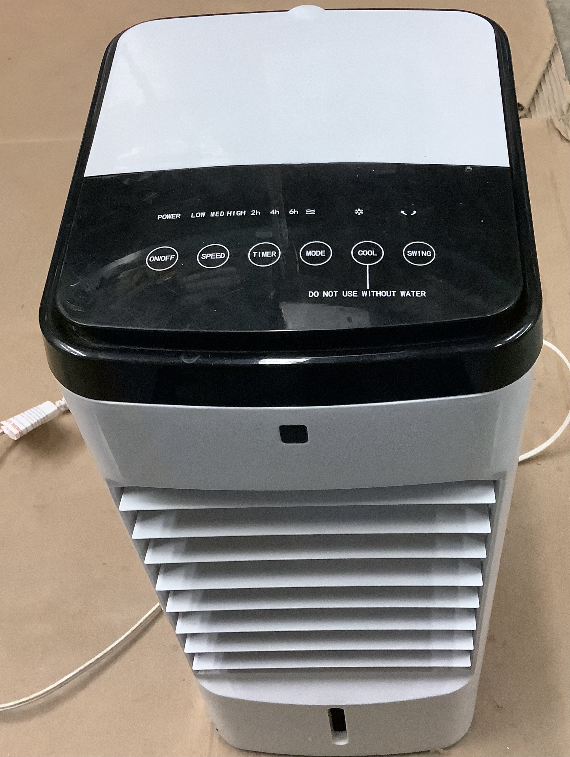 SEEPER evaporative cooler in white with 3-in-1 air conditioner features