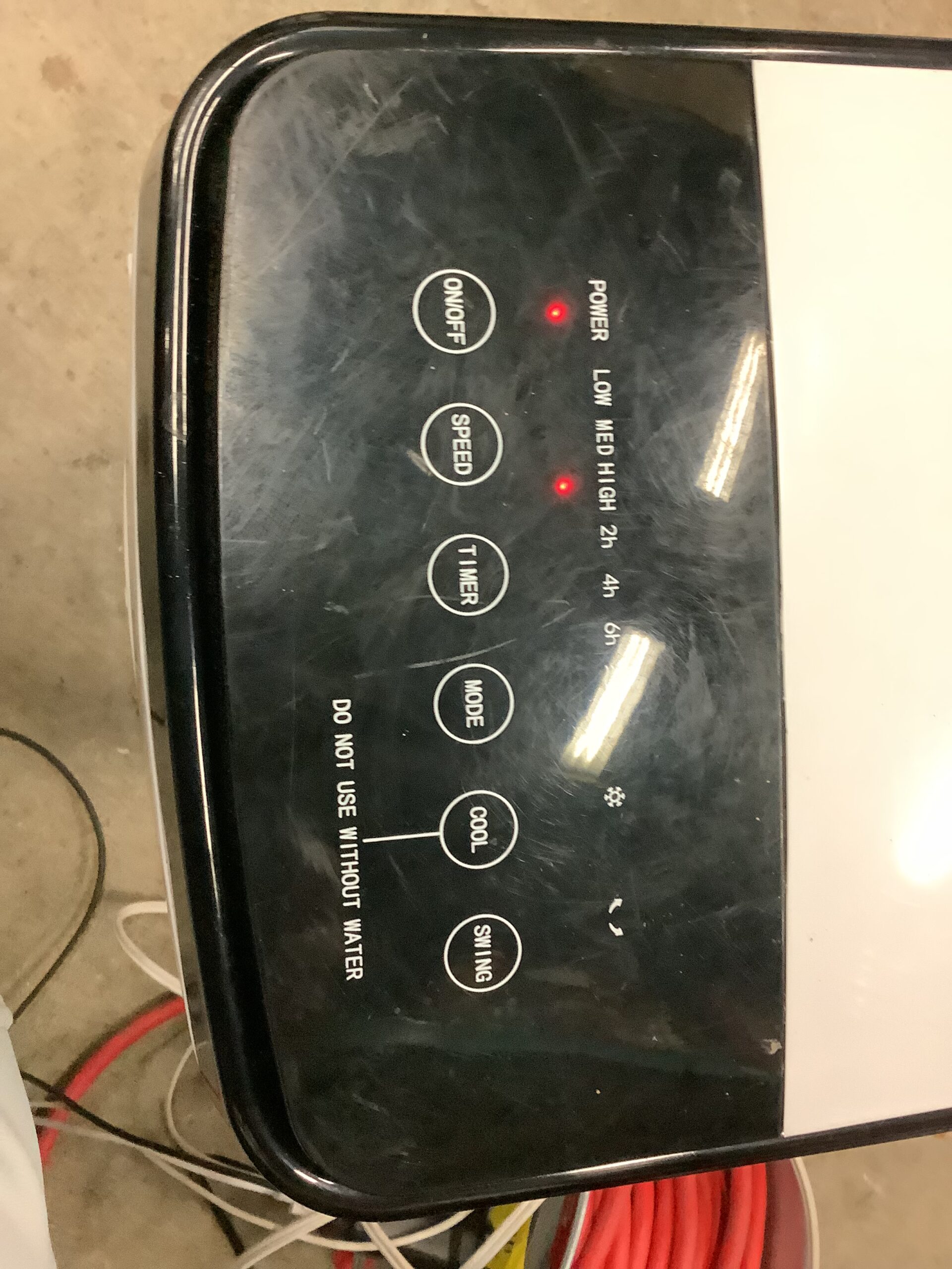 SEEPER evaporative cooler in white with 3-in-1 air conditioner features