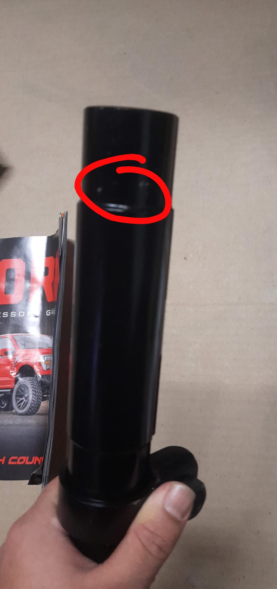 Rough Country adjustable track bar in forged steel for trucks