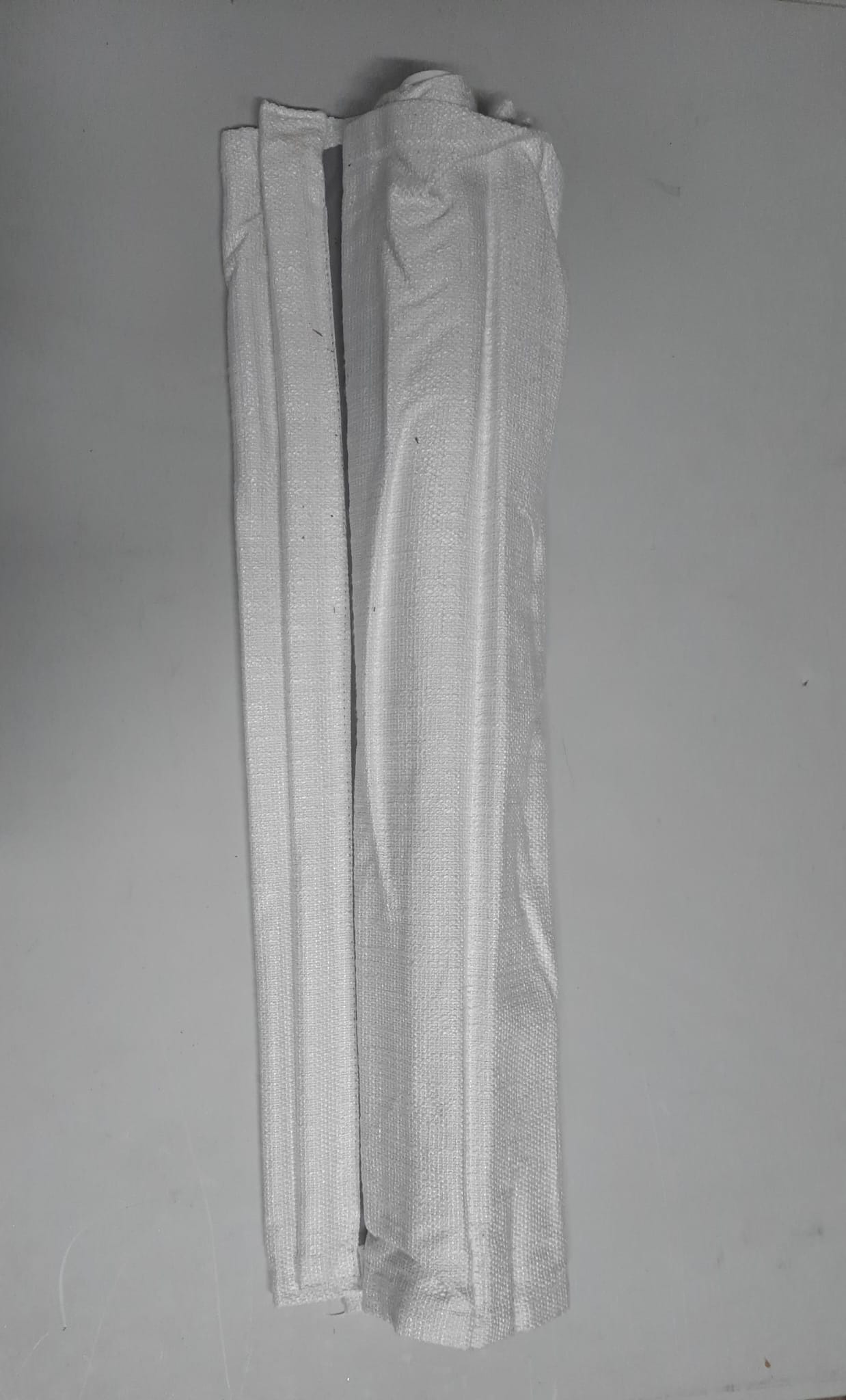 ECLIPSE noise reducing blackout roman shade in white