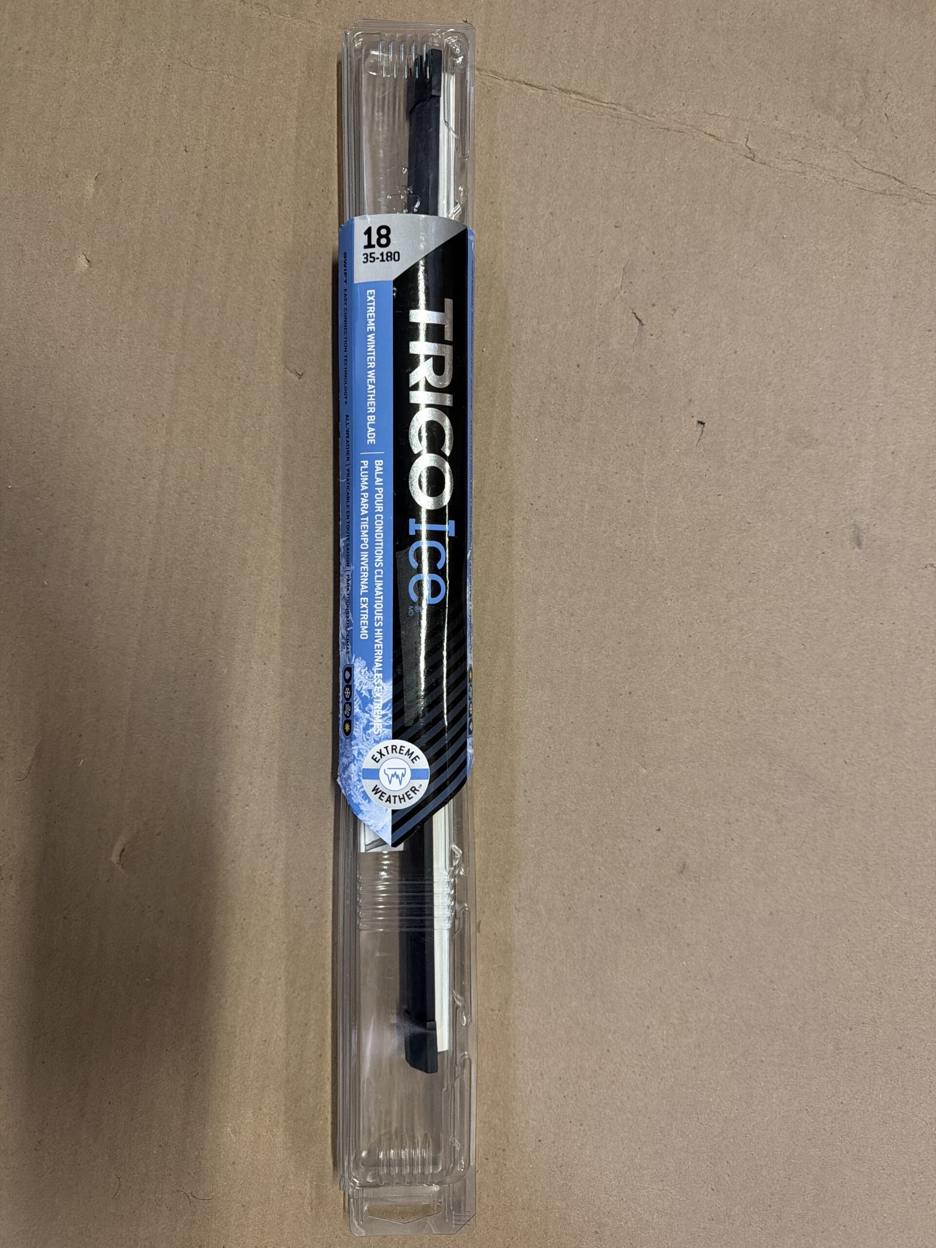 TRICO ice wiper blade in 18 inch size for Chevrolet and Ford