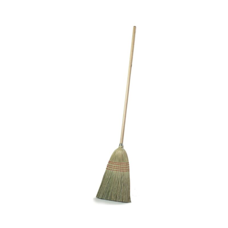 SPARTA parlor broom 55 inches tan natural broom for indoor use