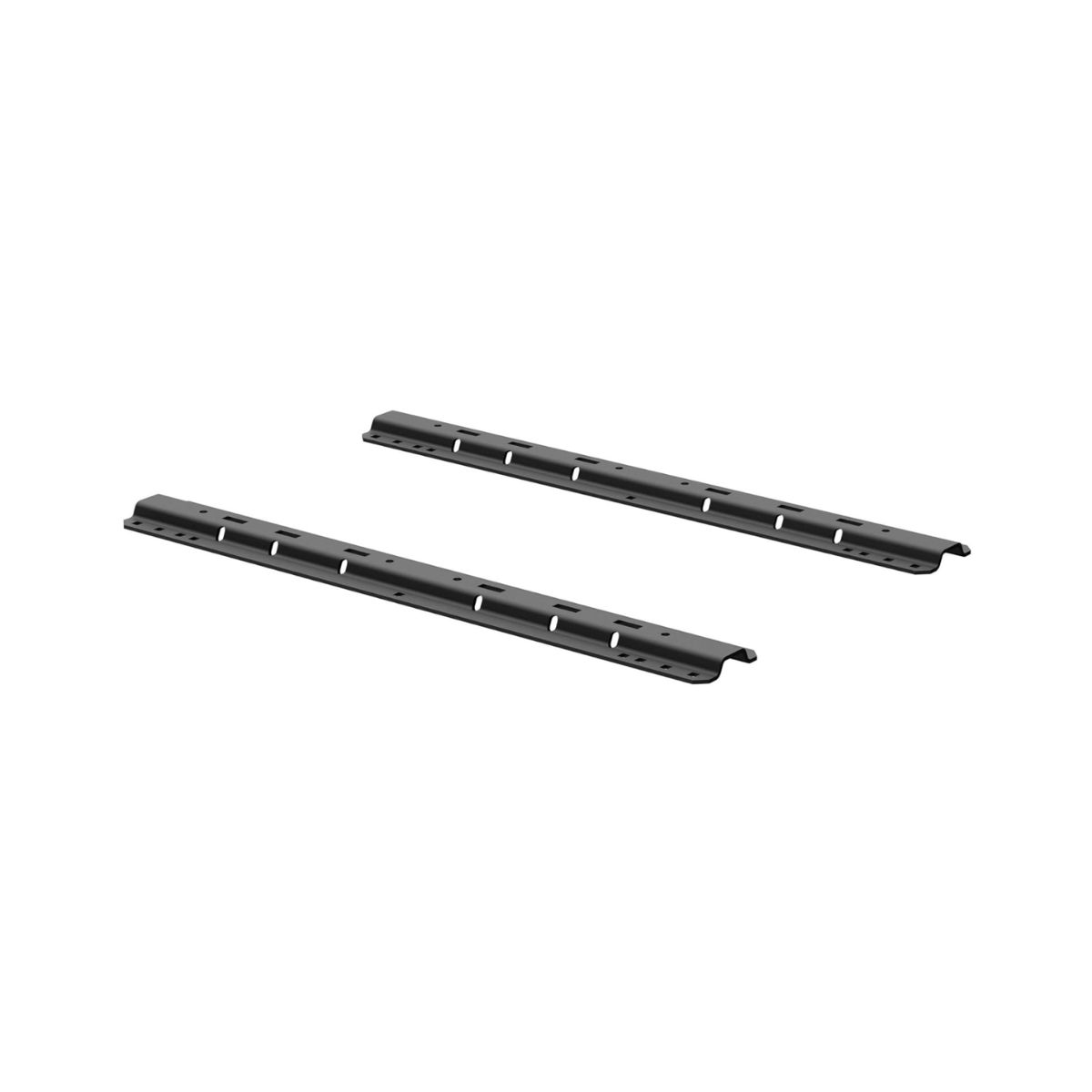 5th Wheel Hitch Rails - CURT Carbide Black CURT 5th wheel hitch rails in carbide black finish