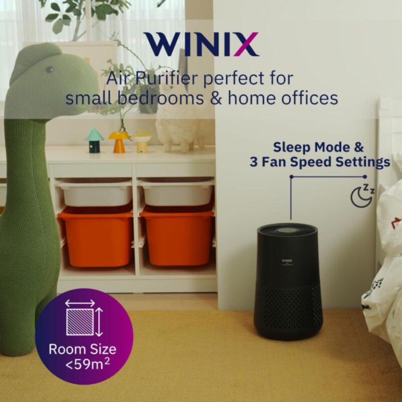 WINIX air purifier for bedroom with true HEPA and carbon filter