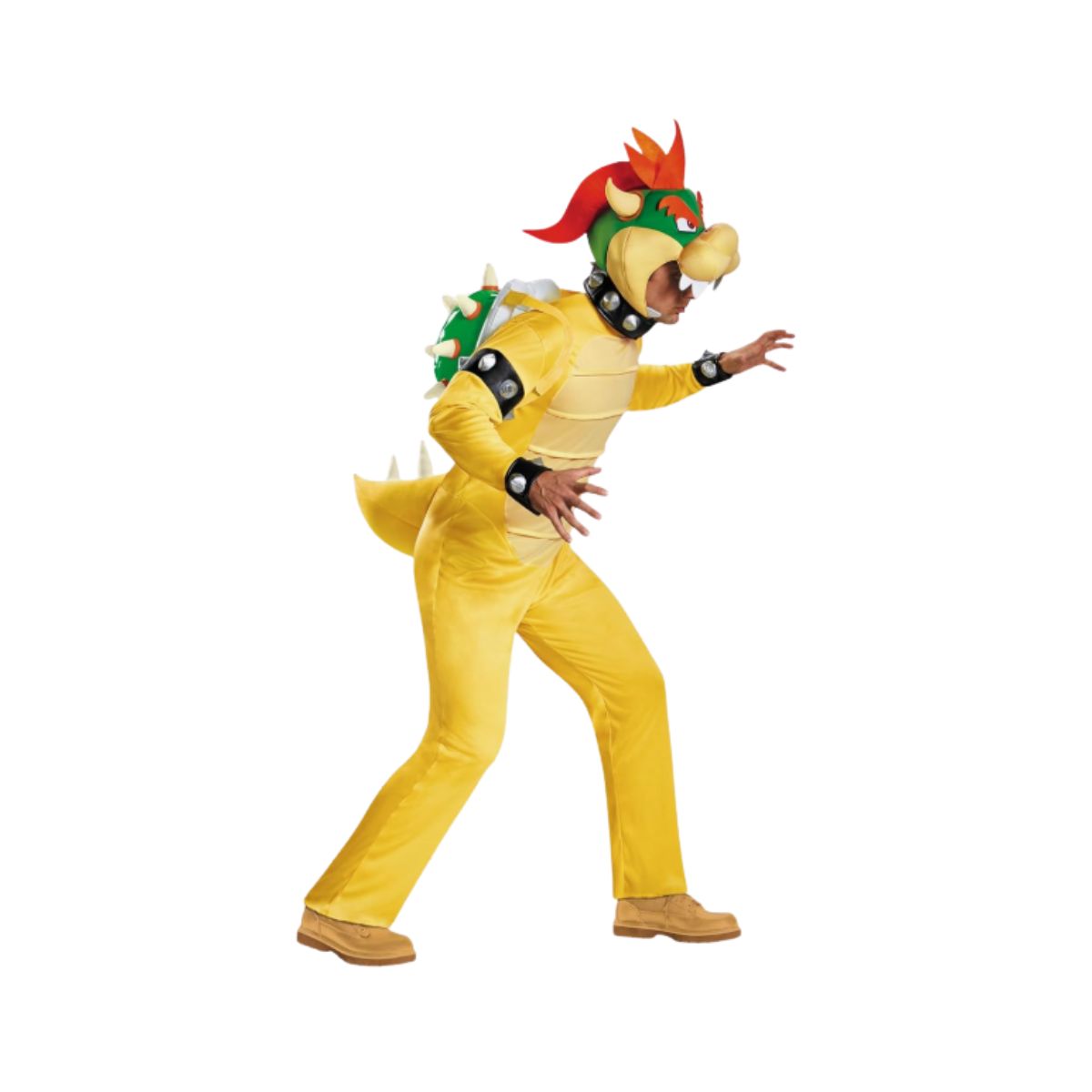 Bowser Deluxe Costume - Disguise Multi XXL Disguise bowser deluxe costume in multi colour for adult XXL size