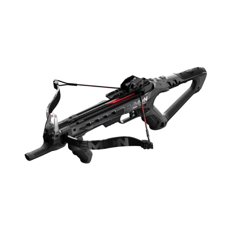 Barnett mini crossbow pistol in compact design with flip down foregrip