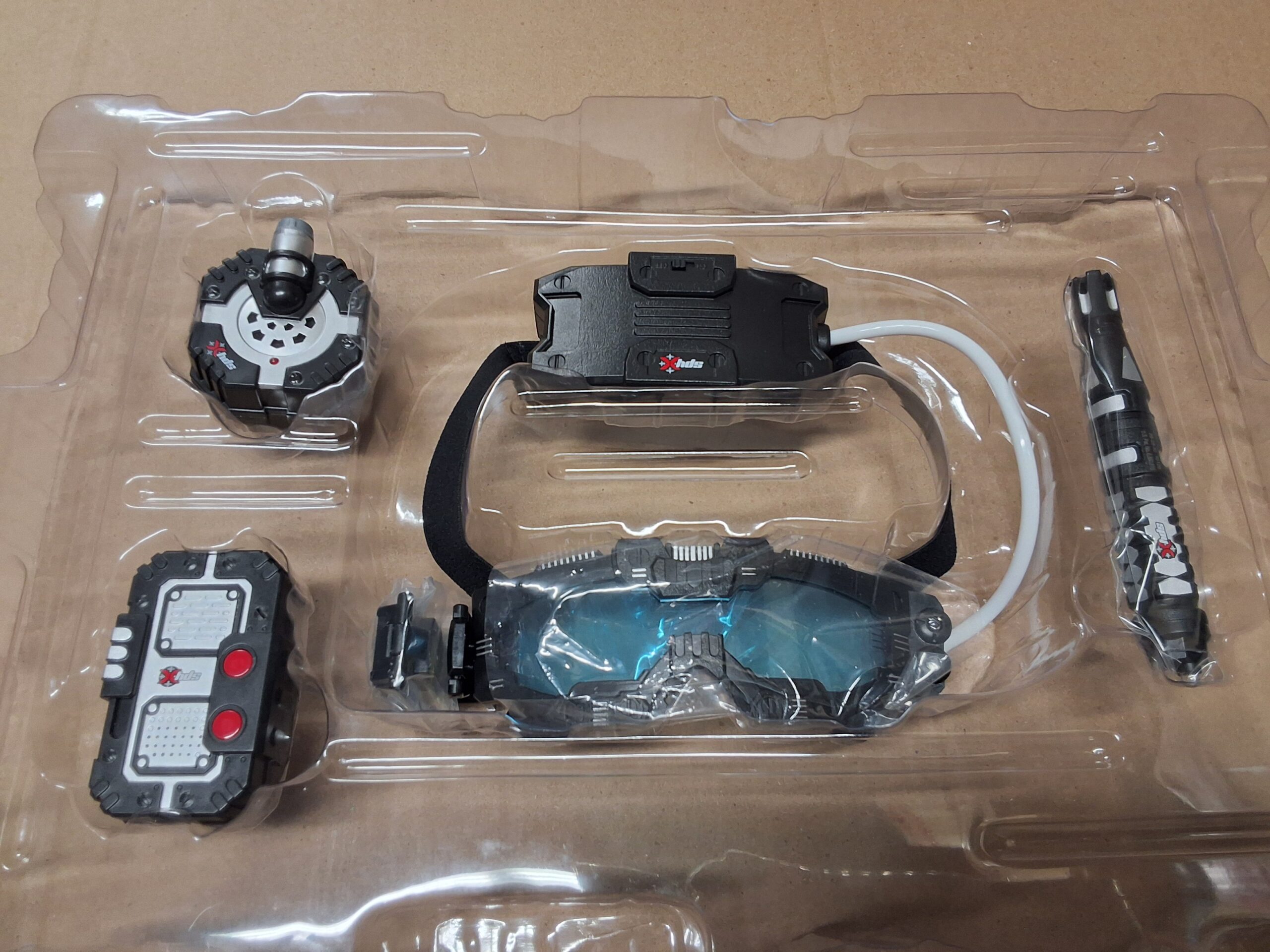 Spy X night mission goggles in black for kids spy gadgets