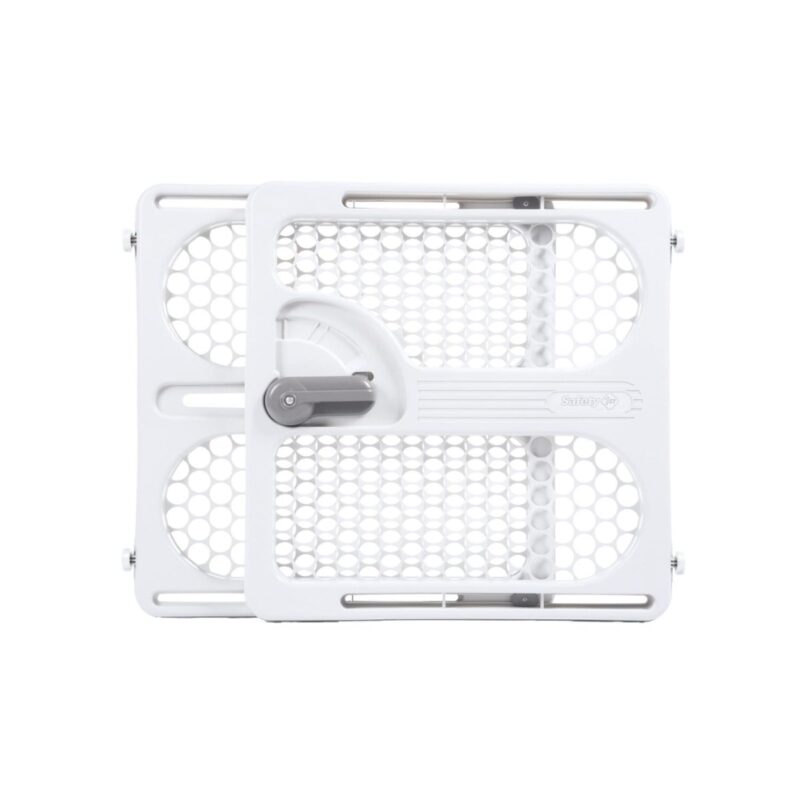 Safety 1St pressure mount security gate in white finish