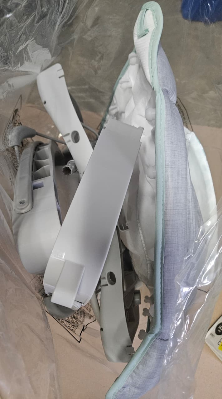 Ingenuity 3-in-1 baby bouncer in neutral unisex design