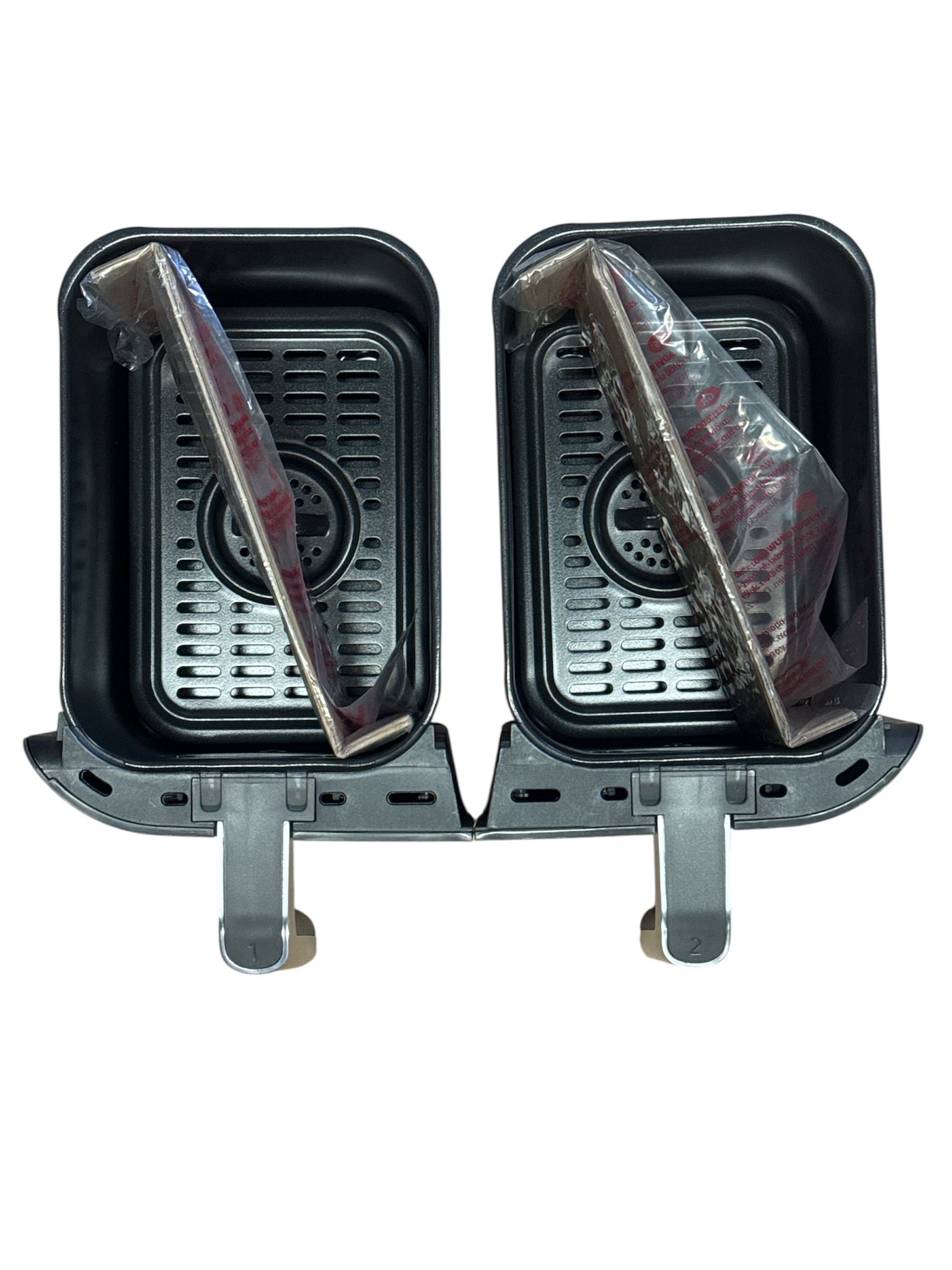 Ninja 2-basket air fryer in slate grey finish