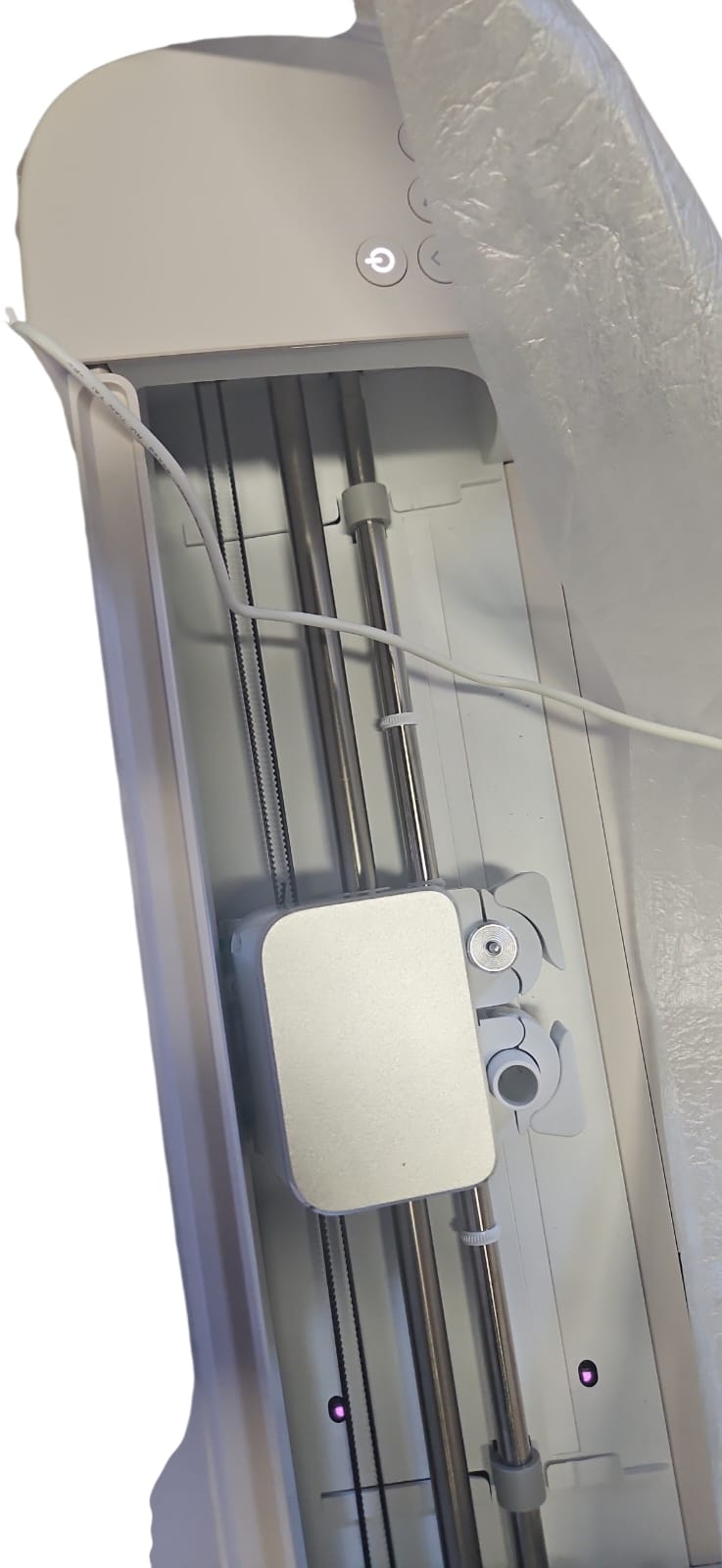 Cricut smart cutting machine in seashell colour with engagement bundle accessories