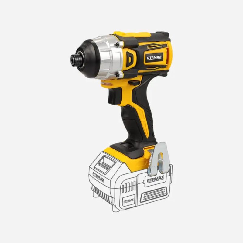 Cordless impact driver brushless motor in ergonomic design