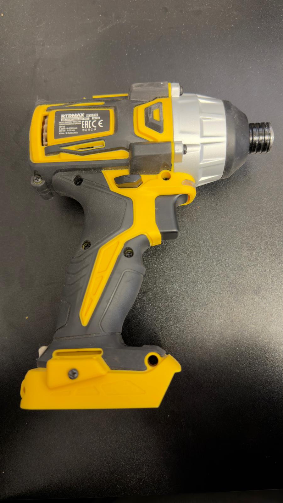 Cordless impact driver brushless motor in ergonomic design
