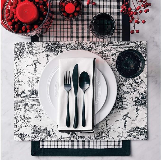 Threshold round beaded dinnerware set in white with elegant design