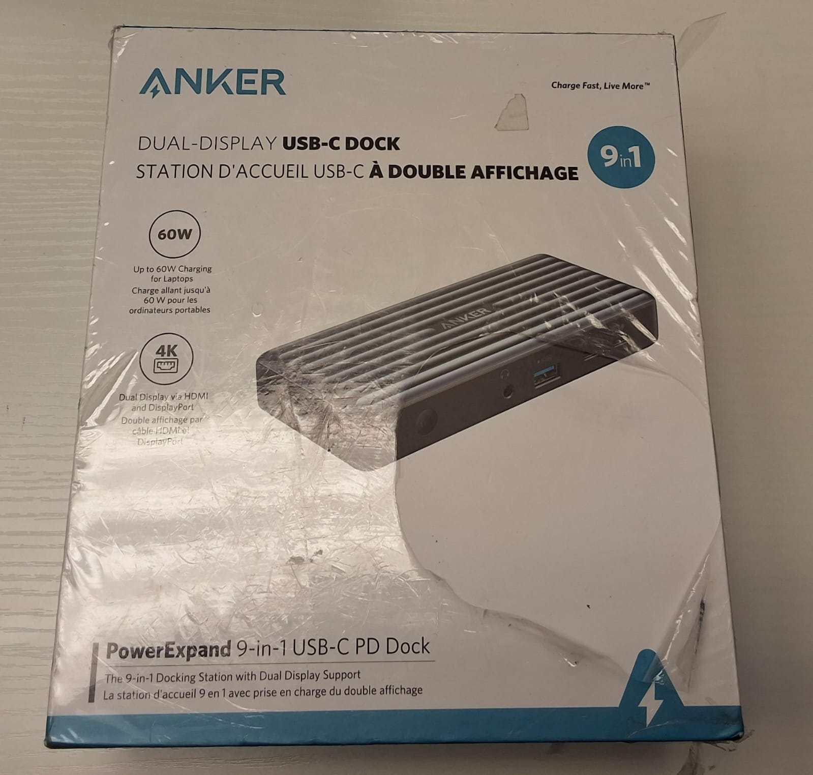 usb c docking station with multiple ports including HDMI and USB