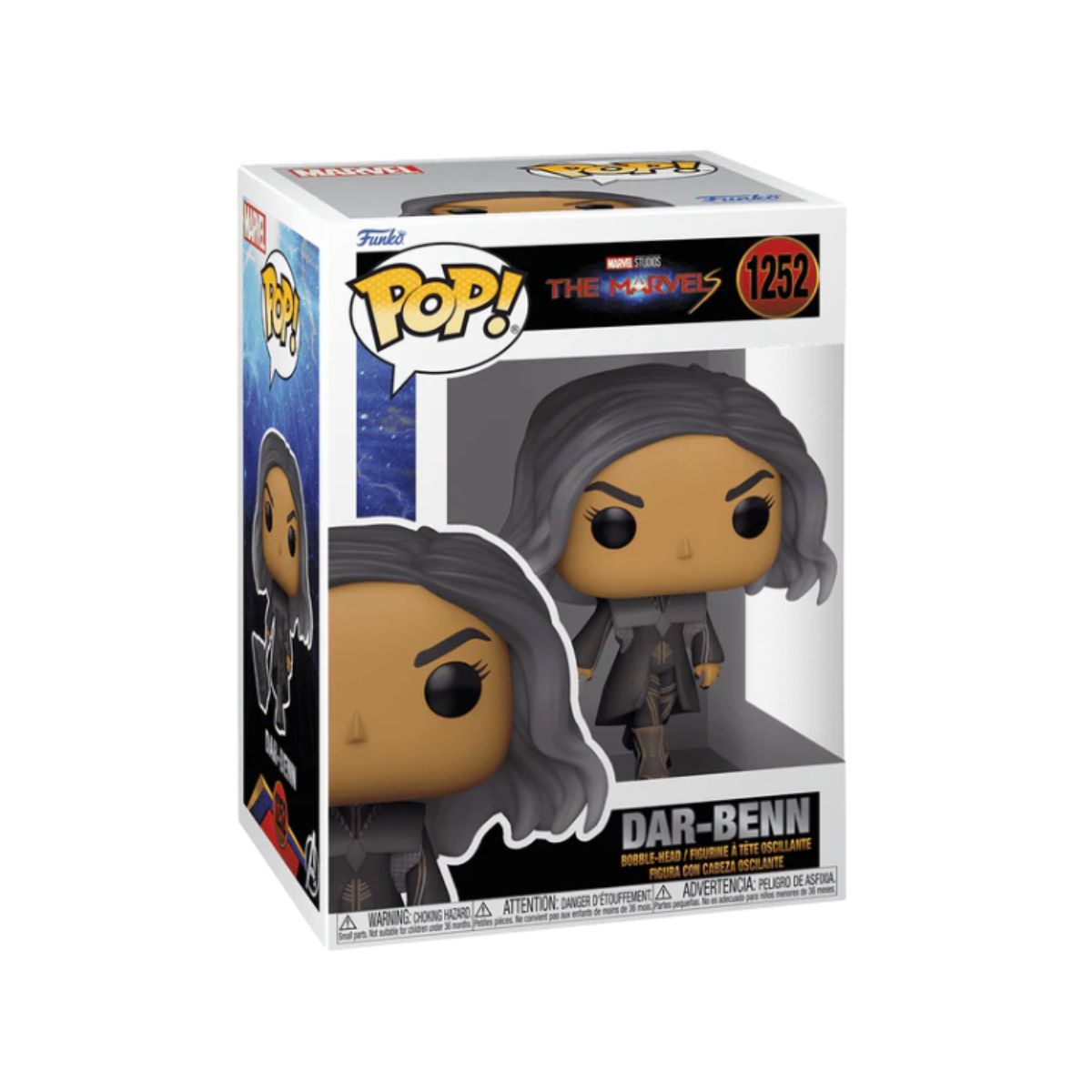 Pop Vinyl Figure - The Dar-Benn The pop vinyl figure collectible in detailed design
