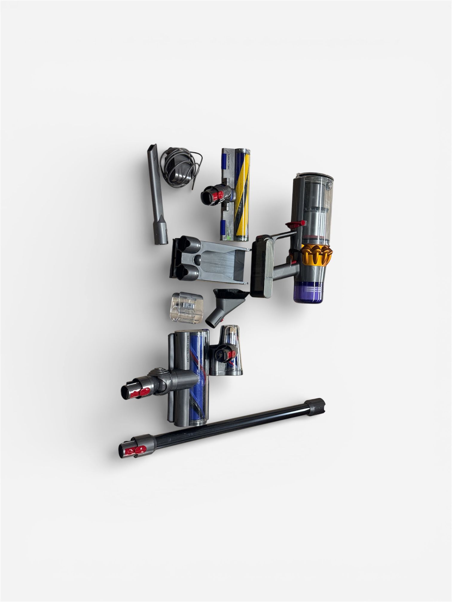 Dyson cordless vacuum in sleek design for efficient home cleaning