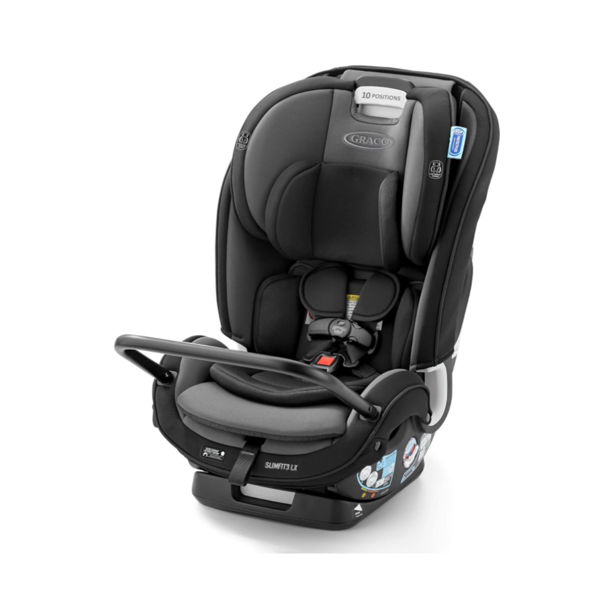 3-in-1 Car Seat - Graco Gotham Graco 3-in-1 car seat in Gotham colour for babies to big kids