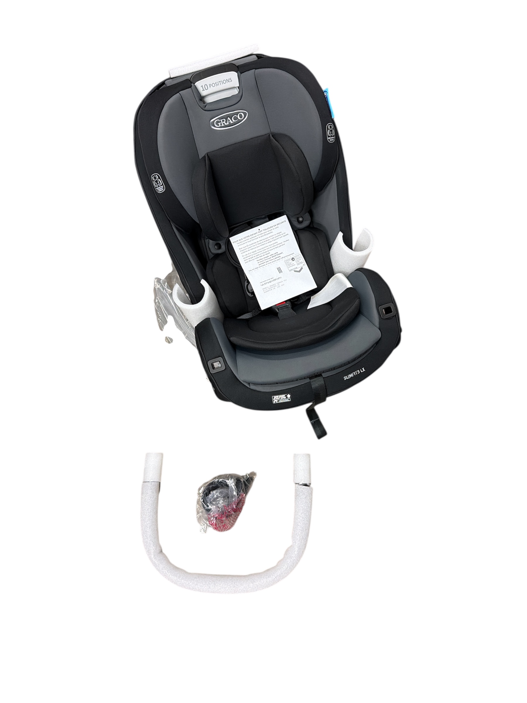 Graco 3-in-1 car seat in Gotham colour for babies to big kids