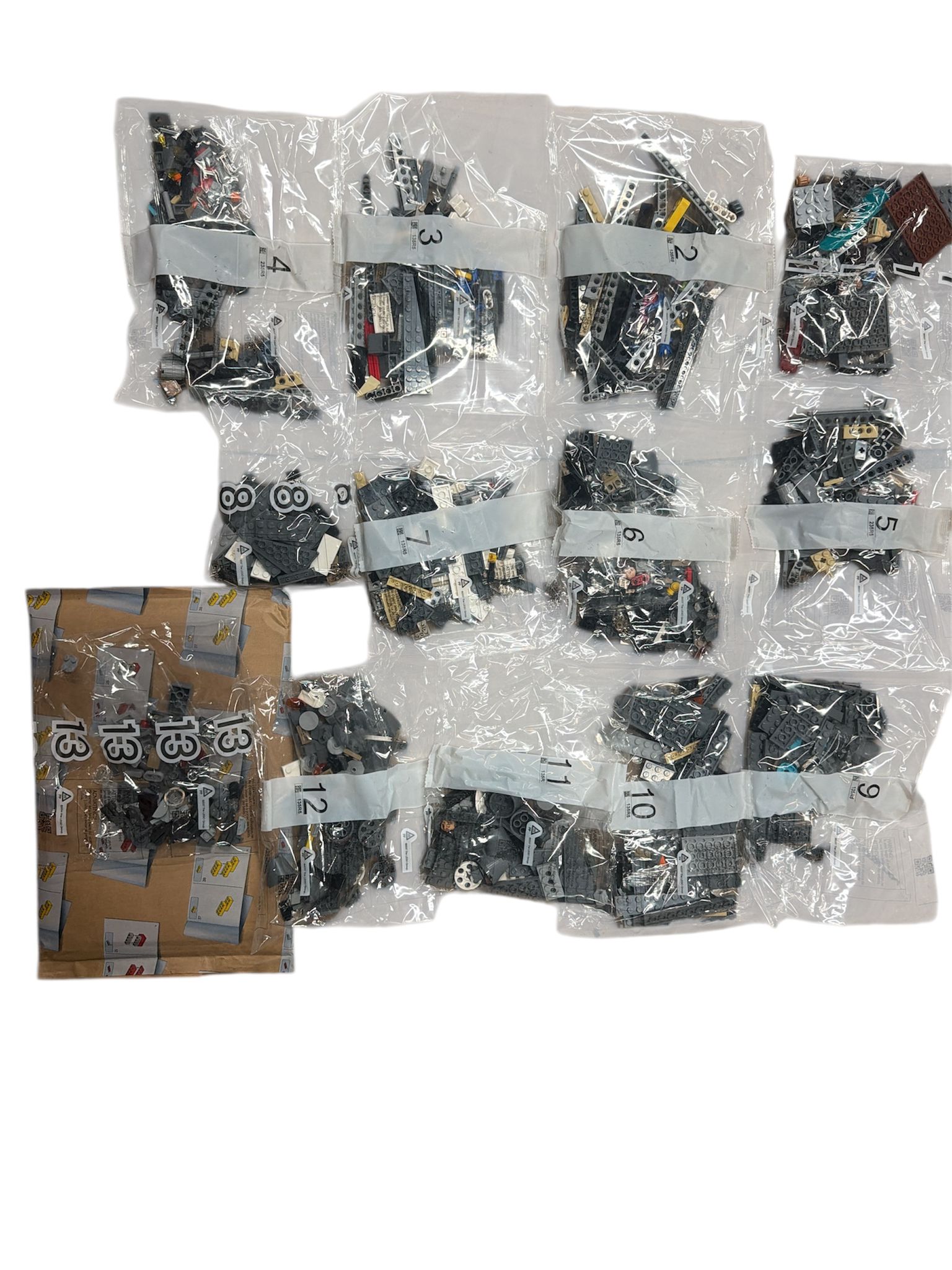 LEGO starship building toy The Onyx Cinder with minifigures in detailed design