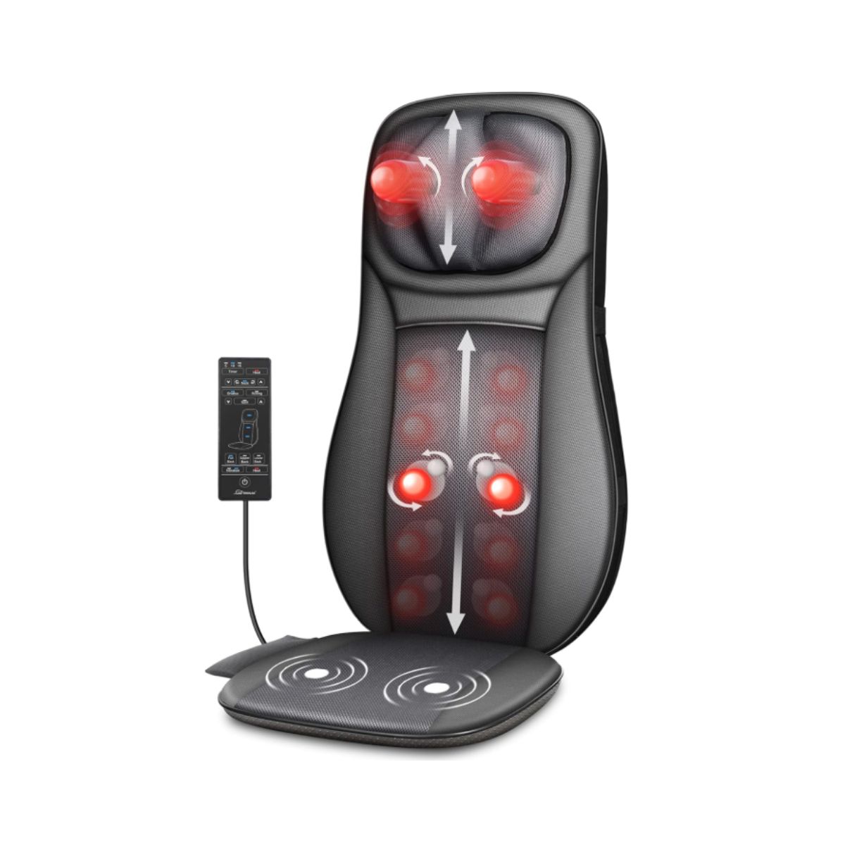 Shiatsu Neck Massager - Snailax Store with Heat Snailax Store shiatsu neck massager with heat for neck and shoulders