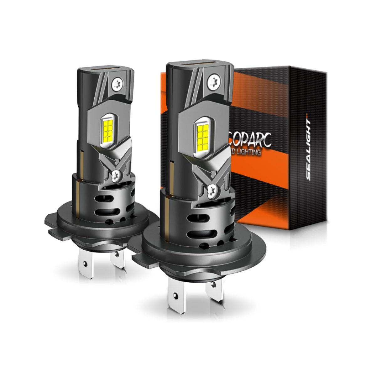 led headlight bulbs - SEALIGHT H7 Cool White SEALIGHT led headlight bulbs in cool white with fan design