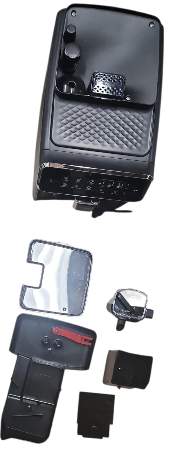 Philips fully automatic espresso machine in glossy black finish