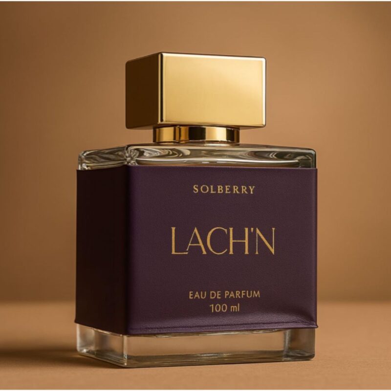 Lach'N eau de parfum bottle with elegant design